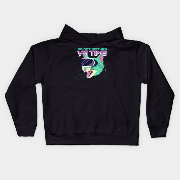 VR Time Kids Hoodie by NB-Art